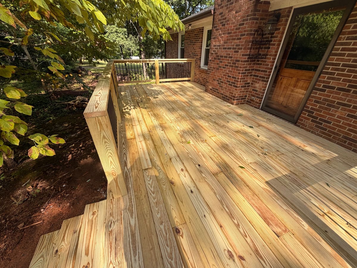 Fresh deck build