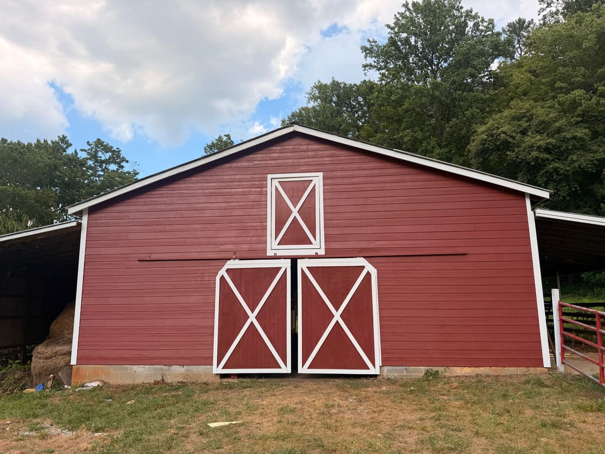New pole barn